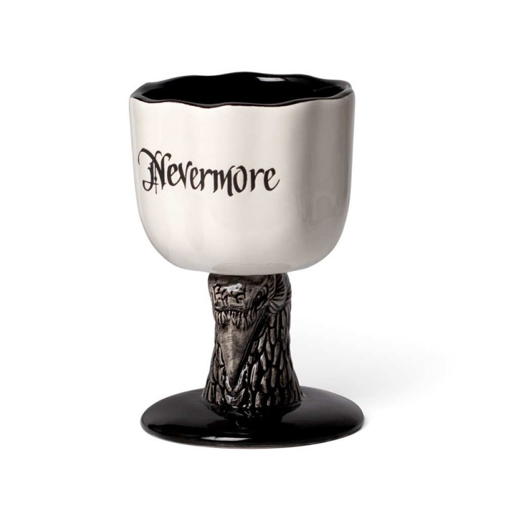 Alchemy - Nevermore Goblet Mug - White/Black